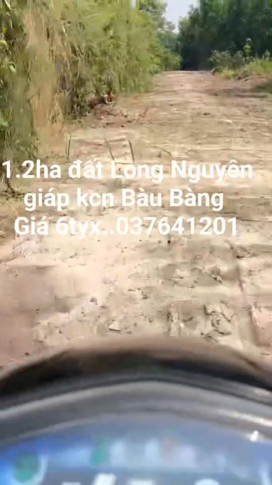 Đất nền Long Nguyên 12000m² giá 6 tỷ - Vị trí đắc địa giáp KCN Bàu Bàng!