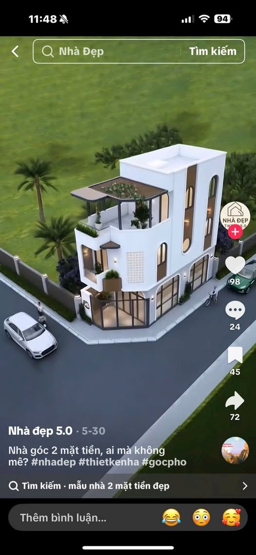 Đất nền góc Nguyễn Trác, Quy Nhơn 46m² giá 3.25 tỷ - Kinh doanh thuận lợi!