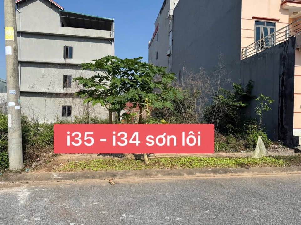 Đất nền Băng 2 đường 43m, Sơn Lôi, Bình Xuyên, 100m² - Tiềm năng kinh doanh lớn!