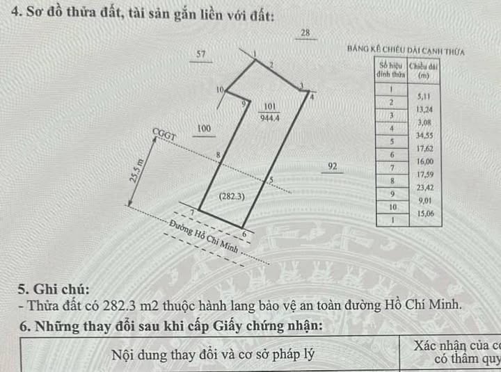 Đất thổ cư 200m² mặt tiền đường mòn HCM - Giá chỉ 2.15 tỷ VND!
