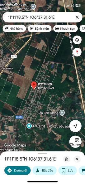 Đất nền Lai Hưng Bàu Bàng 250m² giá 900 triệu - Cơ hội đầu tư sinh lời!