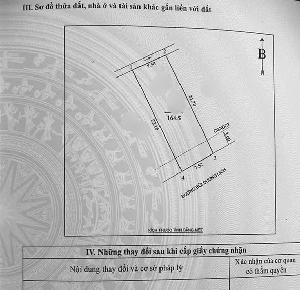 Đất Bùi Dương Lịch, Hưng Đông 164m² giá 6.5 tỷ - Hướng Đông mát mẻ!
