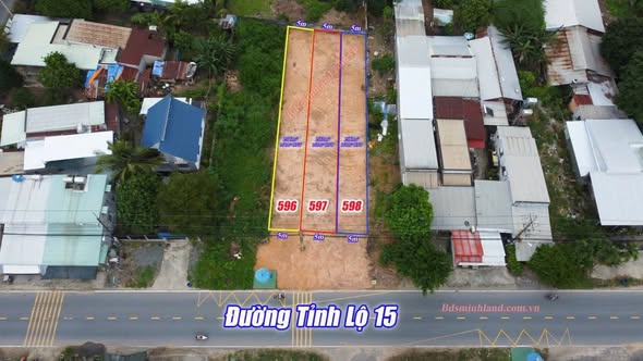 Đất mặt tiền đường TL15, xã An Nhơn Tây, Củ Chi 203m² - Tiềm năng đầu tư sinh lời