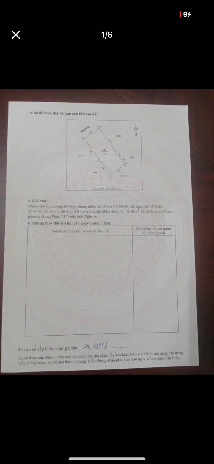 Nhà 2 tầng Hưng Phúc TP Vinh 72,9m² giá 4 tỷ - Hướng Tây Bắc, đầy đủ công năng!