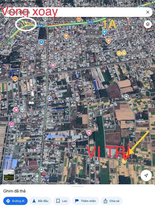 Lô đất 286m² tại xã Bình Minh, Đồng Nai - Sổ đỏ thổ cư 100% chỉ 300 triệu!