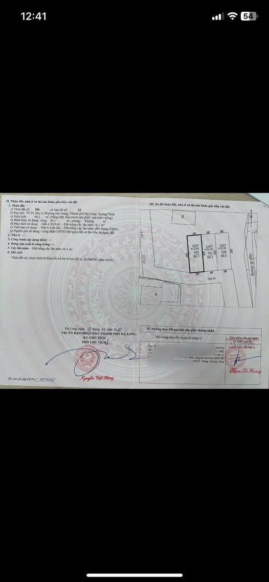 Đất nền Hạ Long 66m² giá 1.1 tỷ - Đường ô tô tránh nhau