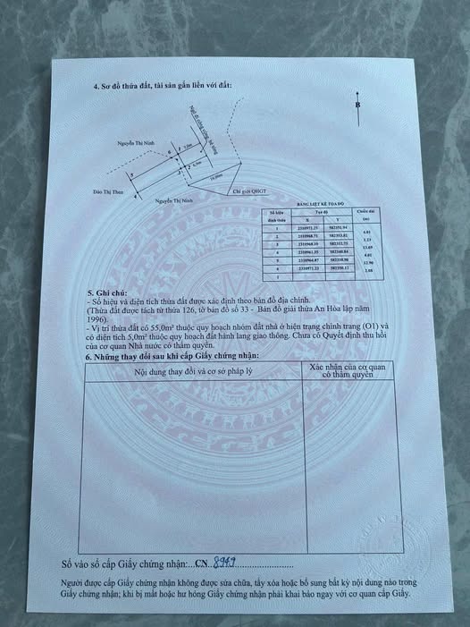 Đất nền An Hòa An Dương 61,1m² giá 900 triệu - Đường ô tô tránh nhau!