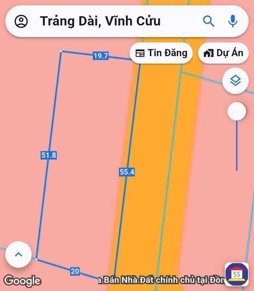 Đất nền quy hoạch SKC Trảng Dài 1000m² giá 3,2 tỷ - Tiềm năng đầu tư lớn!
