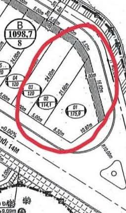 Đất nền lô góc 3 mặt tiền Phường Bình Định 176m² giá chỉ 1 tỷ - Cơ hội đầu tư hấp dẫn!