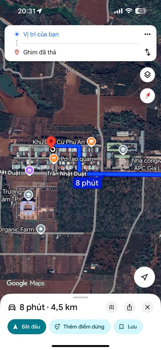 Đất góc 2 mặt tiền Phú An, Gia Lai 125m² giá 700 triệu - Bán gấp, sổ hồng chính chủ!