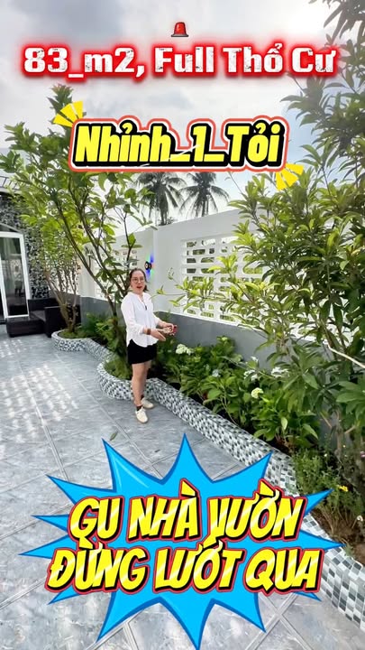 Nhà riêng Bình Chánh 84m² giá 1.75 tỷ - Thiết kế thoáng mát, đầy đủ tiện nghi!