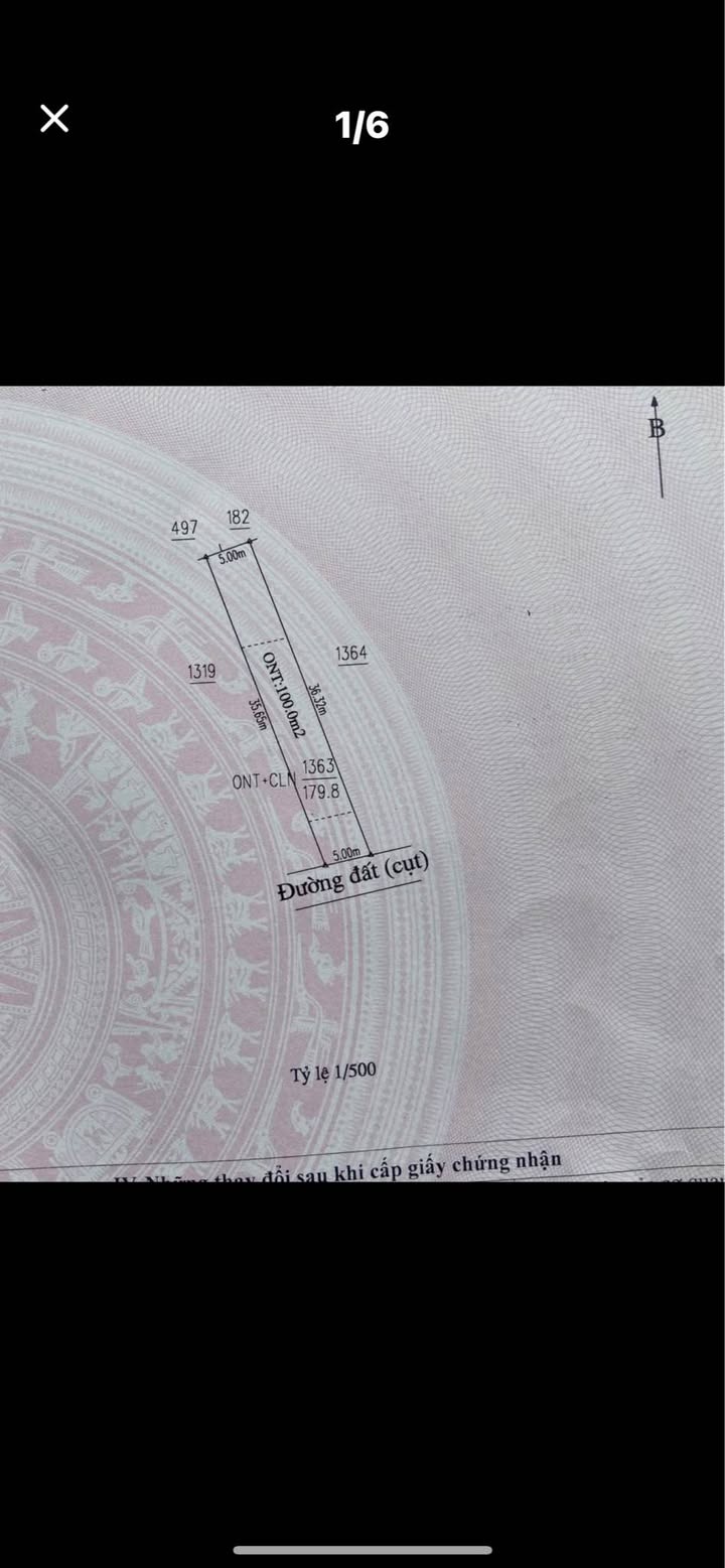 Đất nền chính chủ Tân Vĩnh Hiệp 180m² giá 1.9 tỷ - Tiềm năng đầu tư lớn!