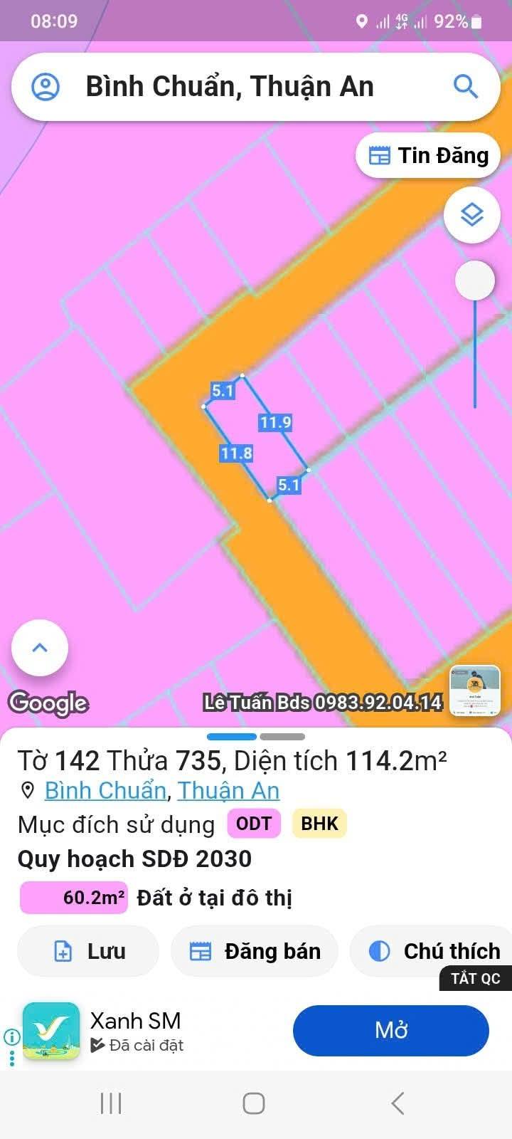 Nhà góc KDC An Phú, Thuận An 6.2m² giá 2.2 tỷ - Đầu tư sinh lời ngay!