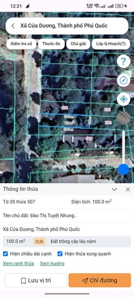 Đất nền mặt tiền Châu Long 100m² giá 1 tỷ - Đầu tư sinh lời tại Phú Quốc!