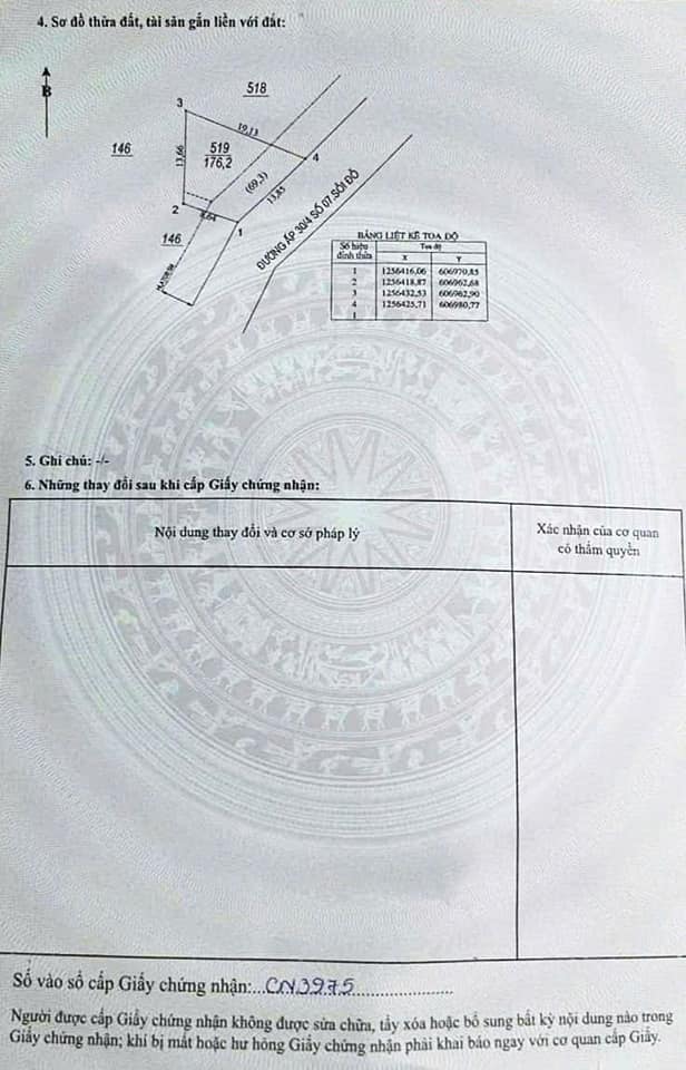 Đất thổ cư 176m² giá chỉ 300 triệu tại An Linh - Cơ hội đầu tư tuyệt vời!