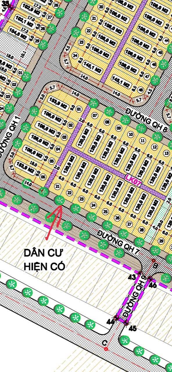 Đất nền dự án TĐC Nam Hải Tiền Hải 120m² - Sổ đỏ chính chủ, giá thỏa thuận!