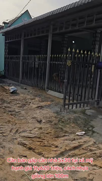 Nhà bán tại ấp Nhơn Hòa, xã Mỹ Hạnh, 150m² giá 1.65 tỷ - Sổ đỏ chính chủ!