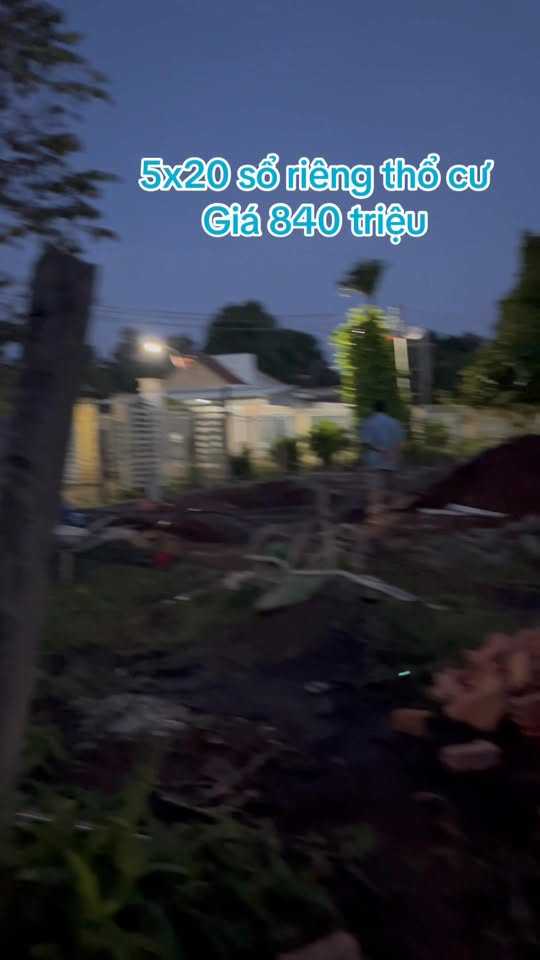 Đất nền Phường Bình Lộc 105m² giá 840 triệu - Sổ đỏ chính chủ, xây dựng ngay!