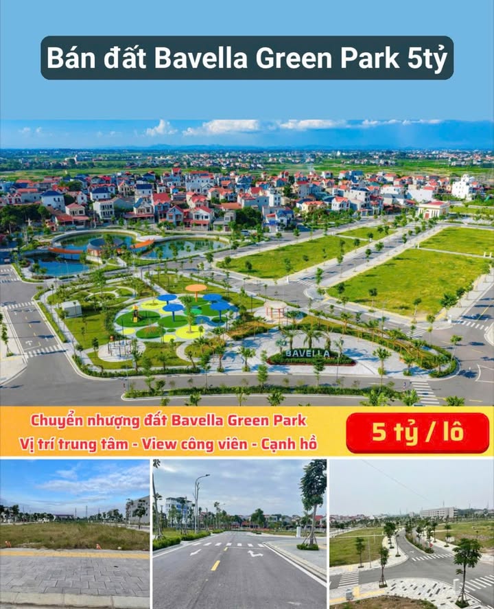 Đất nền Shophouse Bavella Green Park Bắc Giang - Diện tích 80m² chỉ từ 5 tỷ