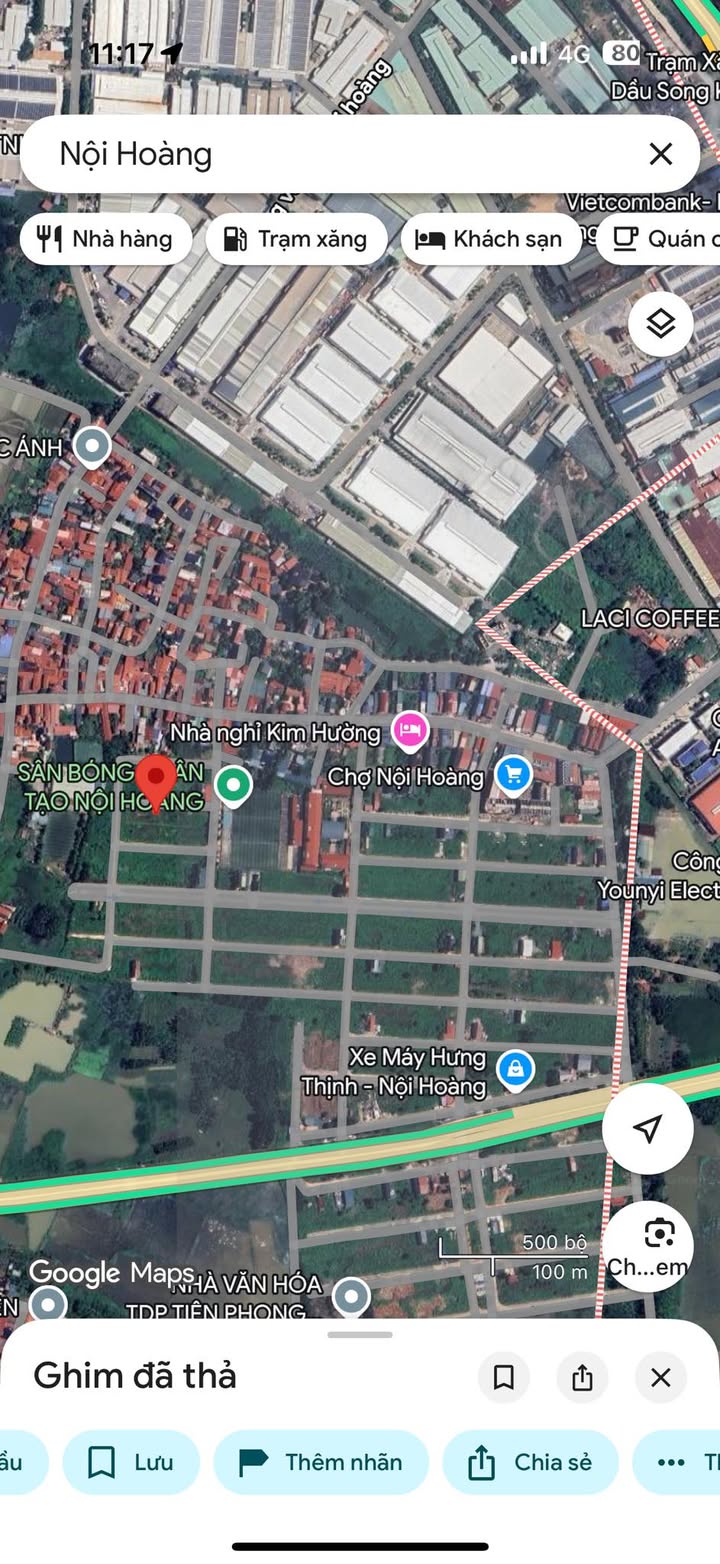 Đất thổ cư Nội Hoàng 70m² giá 1.5 tỷ - Tiện ích đầy đủ, đầu tư sinh lời!