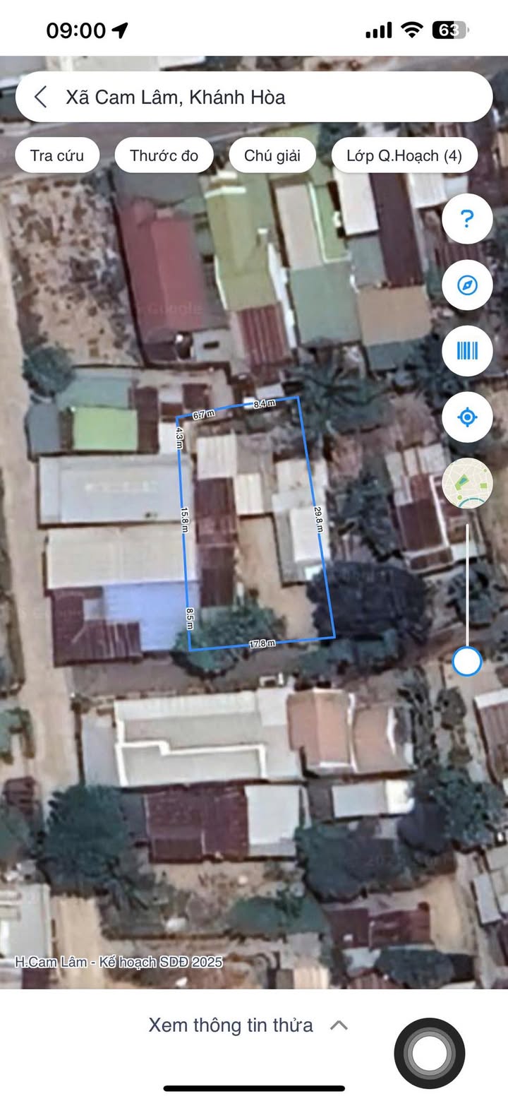 Đất thổ cư Cam Đức 80m² giá 2.88 tỷ - Cơ hội đầu tư hấp dẫn!