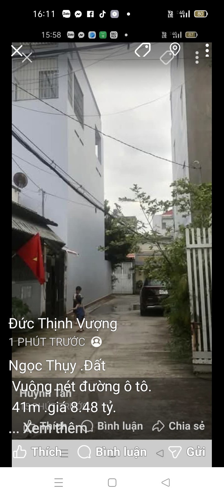 Đất Ngọc Thụy Long Biên 41m² giá 8.48 tỷ - Đường ô tô thoáng rộng, đầu tư sinh lời!