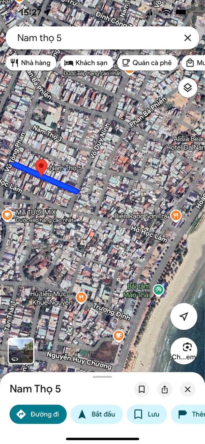 Nhà mặt tiền Nam Thọ 5, Sơn Trà 81m² giá 7 tỷ - Đầu tư sinh lời cao!