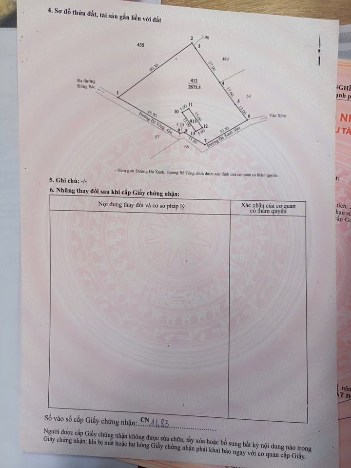 Đất nền Cần Giờ 2800m² giá thỏa thuận - Pháp lý sổ hồng chính chủ!