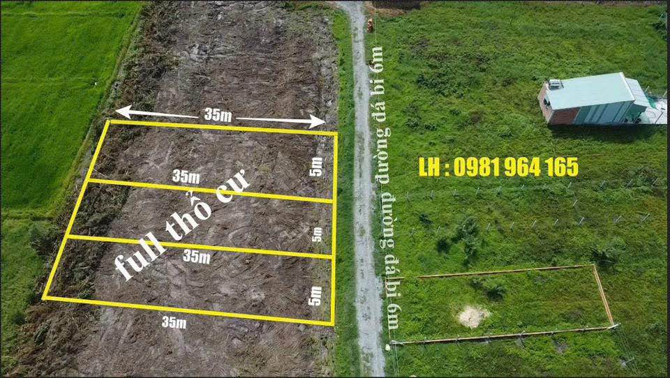 Đất thổ cư Hiệp Thạnh, Tây Ninh 166m² giá 380 triệu - Cơ hội vàng đầu tư!