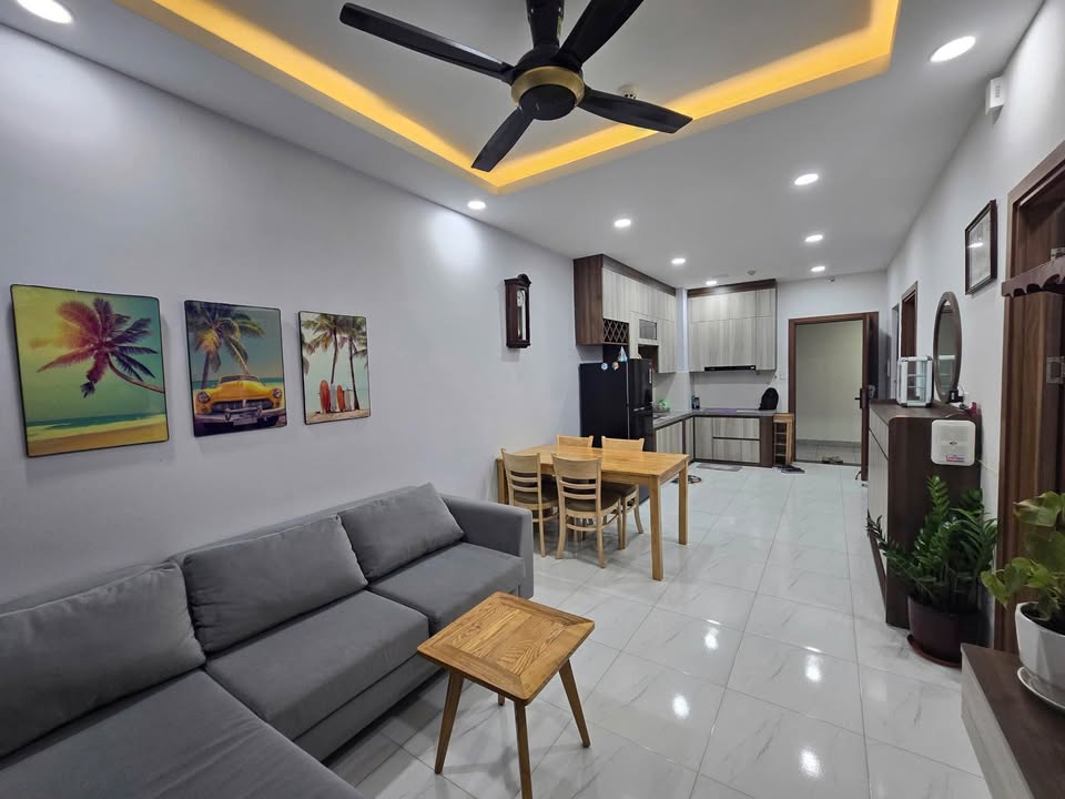 Chung cư Ssh08 Hà Quang 1 Phước Hải 58m² giá 9 triệu - Full nội thất, sẵn sàng vào ở!