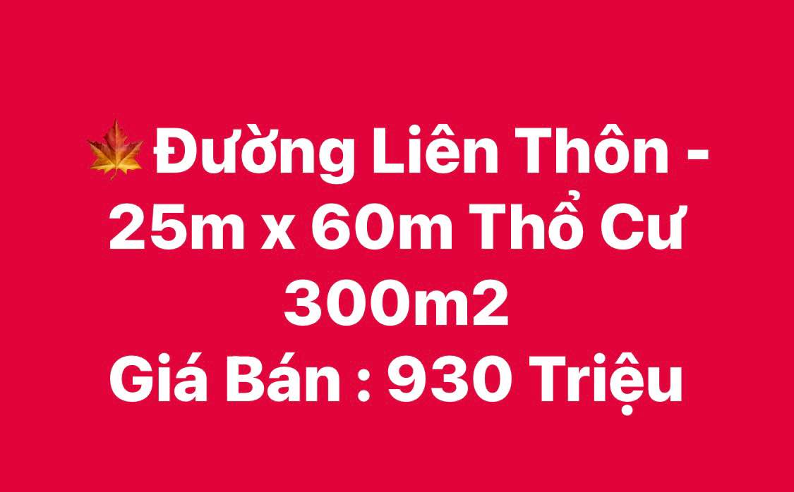 Đất nền đường Liên Thôn, Cư Kuin, 1500m² giá 930 triệu - Cơ hội đầu tư tuyệt vời!