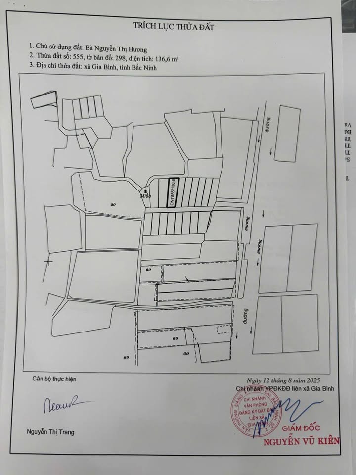 Đất nền Phú Dư, Gia Bình 136m² giá thỏa thuận - Cơ hội đầu tư sinh lời cao!