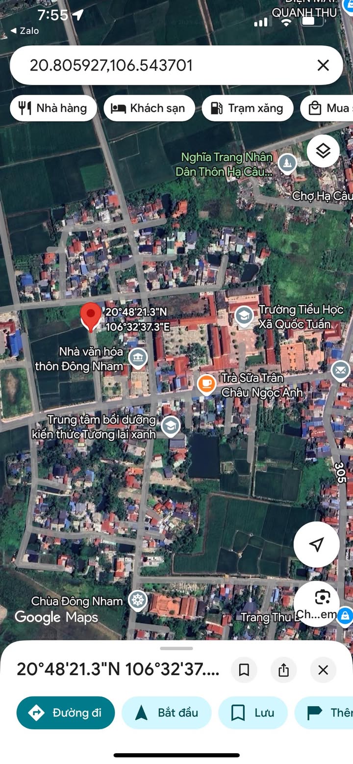 Đất nền 80m² tại khu phố Đông Nham 1, xã Quốc Tuấn, giá 600 triệu - Cơ hội đầu tư tuyệt vời!