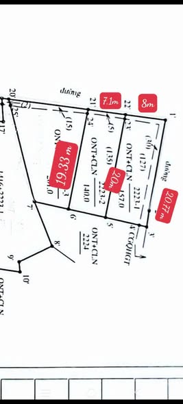 Đất nền Đô Thành, Yên Thành 168m² giá 1 tỷ - Đường thông ô tô tránh nhau!