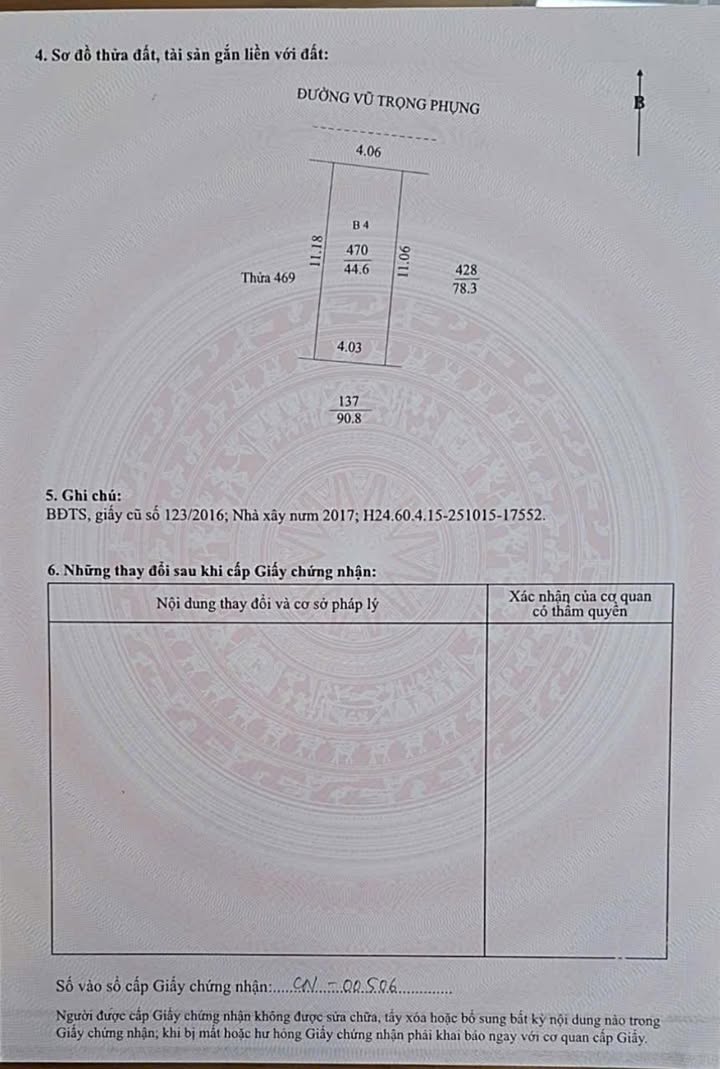 Nhà 4 tầng Vũ Trọng Phụng, Hải Dương 44m² giá 5 tỷ - Vị trí siêu đẹp gần Hồ Bạch Đằng!