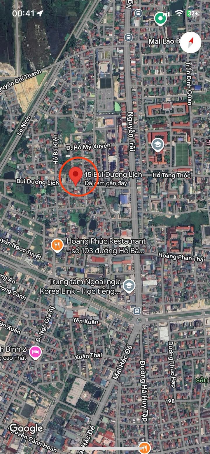 Nhà mặt đường kinh doanh Bùi Dương Lịch 280m² giá chỉ 4 tỷ - Cơ hội đầu tư hấp dẫn!