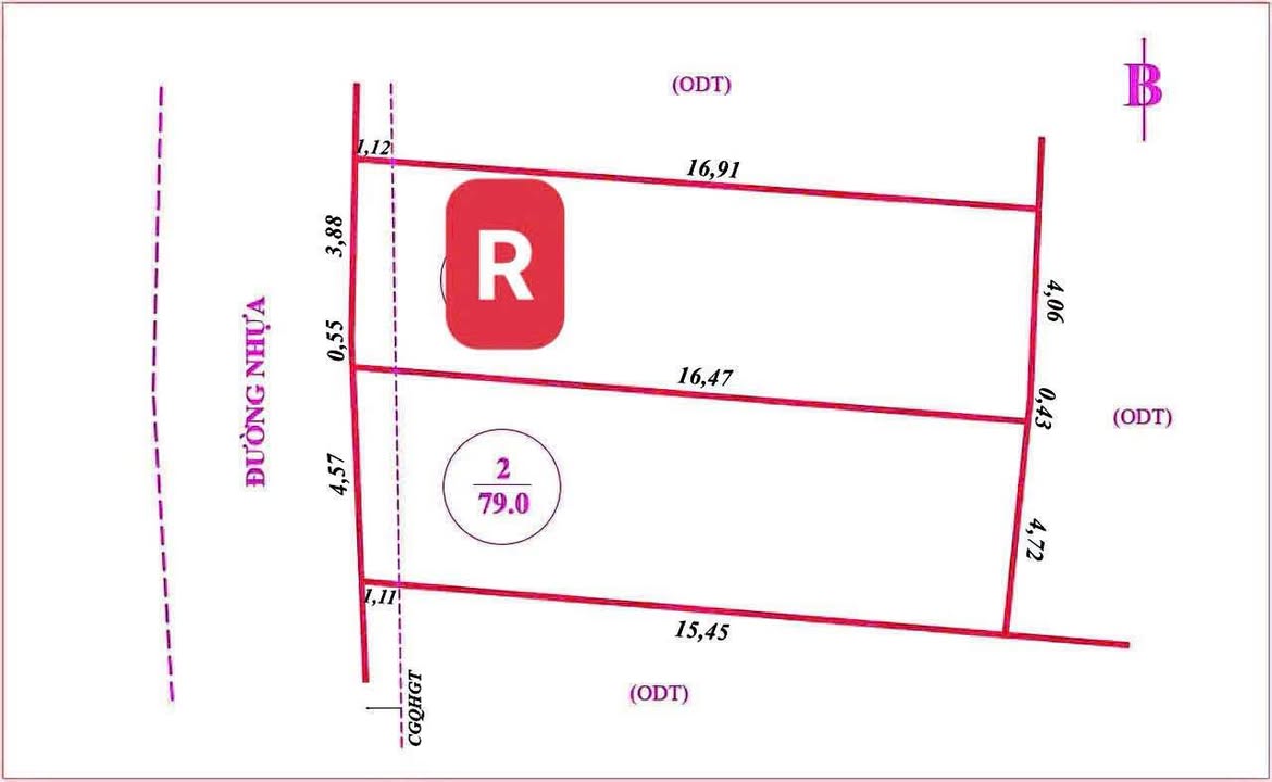 Bán lô đất ngõ Phan Công Tích, phường Hưng Dũng, 79m² giá 3.5 tỷ - Vị trí đẹp, tiện ích đầy đủ!