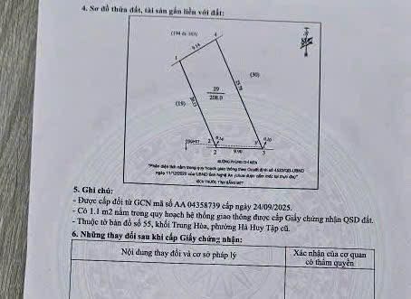 Đất kinh doanh mặt tiền Phùng Chí Kiên, Vinh 208m² - Đầu tư sinh lời ngay!