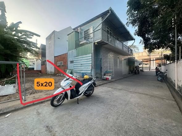 Đất thổ cư hẻm Nguyễn Thái Bình Tân An 100m² giá 2.2 tỷ - Đầu tư sinh lời ngay!