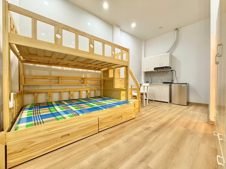 Studio Kim Giang 27m² giá 4 triệu - Full nội thất tiện nghi