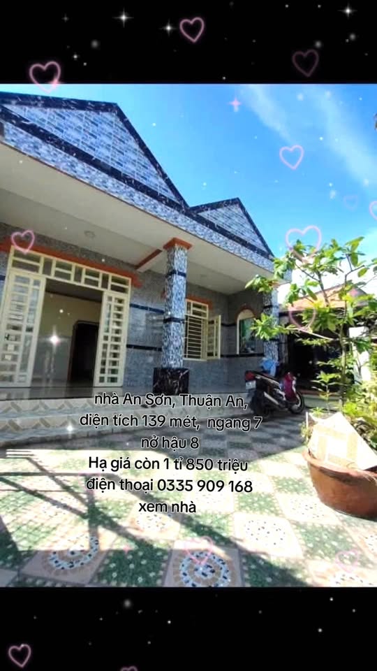 Nhà cấp 4 An Sơn, Thuận An 139m² giá 1.85 tỷ - Vô ở ngay!