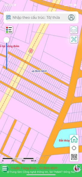 Đất liền kề khu TDC Bình Minh, Đồng Nai 102.3m² - Sổ đỏ chính chủ, giá 1.2 tỷ!