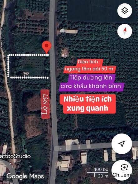 Đất nền Khánh Bình, An Phú 750m² giá 1.9 tỷ - Sổ hồng chính chủ, vị trí đẹp!