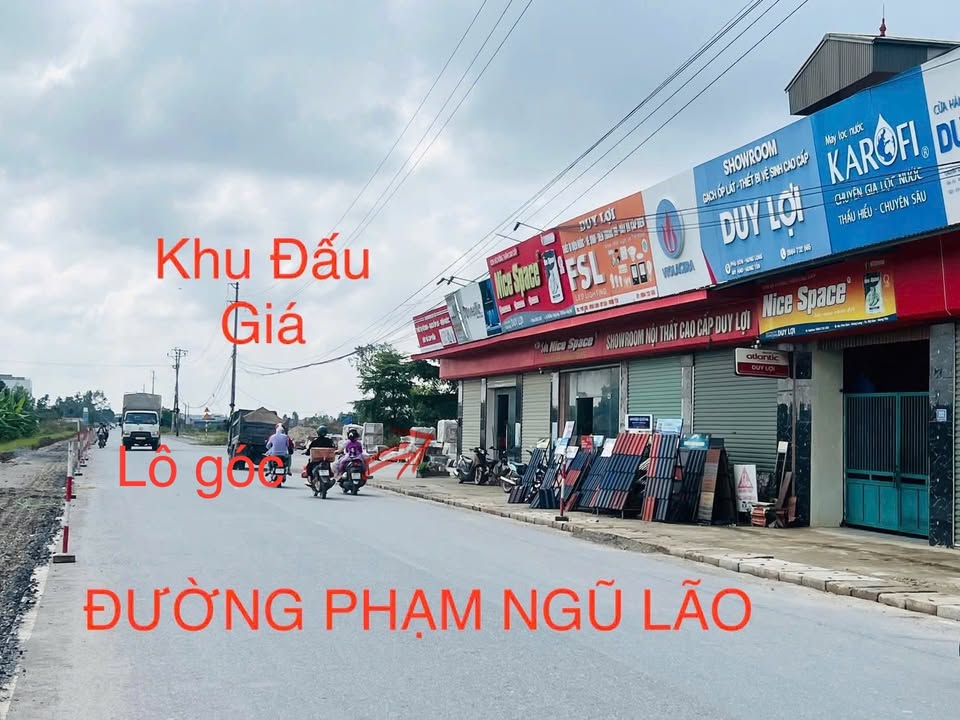 Đất Lô Góc Mặt Đường Phạm Ngũ Lão, Hưng Long 94m² Giá 7 Tỷ - Cơ Hội Đầu Tư Hiếm Có!