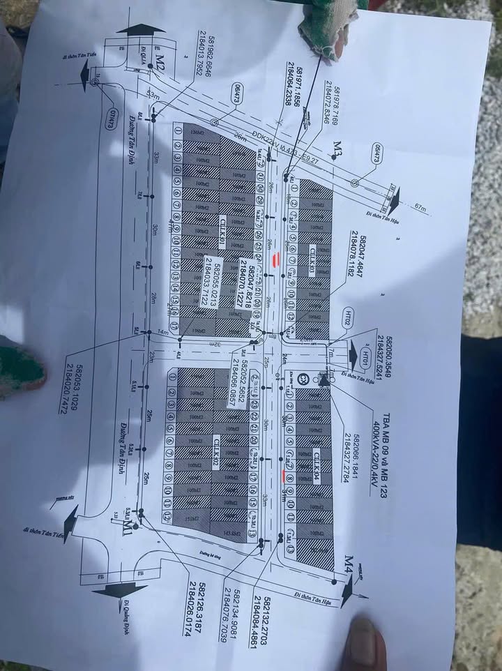 Đất nền kinh doanh mặt tiền Tân Định 100m² giá thỏa thuận - Đầu tư sinh lời ngay!