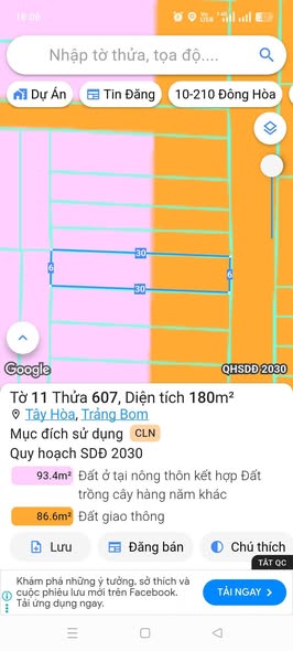Đất kinh doanh Trục chính Tây Hòa 180m² giá 2 tỷ - Cơ hội đầu tư tuyệt vời!