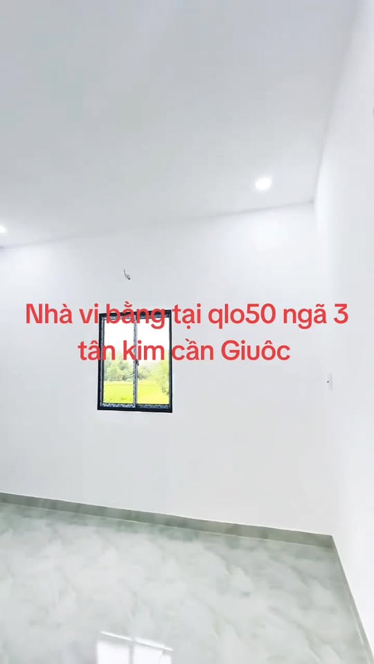 Nhà đẹp Quốc lộ 50, Tân Kim, Cần Giuộc 20m² chỉ 499 triệu - Pháp lý rõ ràng!