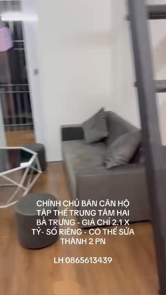 Căn hộ chính chủ Lê Gia Đỉnh 31m² giá 2.1 tỷ - Sẵn sàng vào ở!