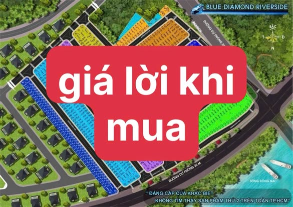 Đất nền Blue Diamond Thủ Đức 64m² giá 2.36 tỷ - Tiềm năng sinh lời cao!