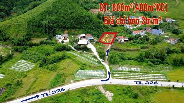 Đất nền 800m² tại xã Sơn Dương, Hoành Bồ giá chỉ 2 tỷ - Vị trí đắc địa, giao thông thuận lợi!